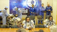 Foto: Ini 3 Astronot yang Segera Terbang ke Stasiun Luar Angkasa