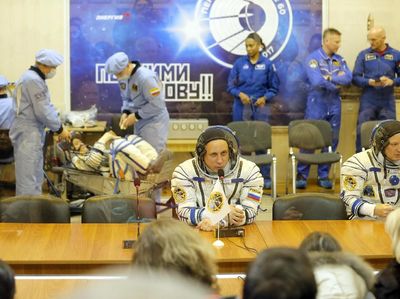 Foto: Ini 3 Astronot yang Segera Terbang ke Stasiun Luar Angkasa