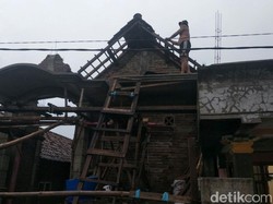 Puting Beliung di Pasuruan, Belasan Rumah Rusak