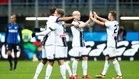 Udinese akhirnya menutup laga ini dengan kemenangan 3-1 lewat gol Antonin Barak di menit ke-77 (Alessandro Garofalo/Reuters)