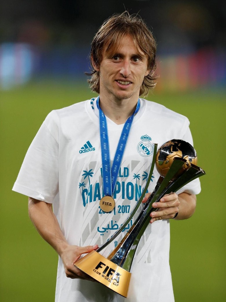 Modric Raih Bola Emas Piala Dunia Antarklub 2017