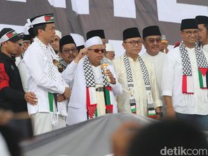 Melihat Kekompakan Para Tokoh dalam Aksi Bela Palestina di Monas