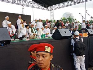 Menag hingga Maaruf Amin Hadiri Aksi Bela Palestina di Monas