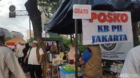 Penampakan Posko Makanan Gratis di Aksi Bela Palestina di Monas