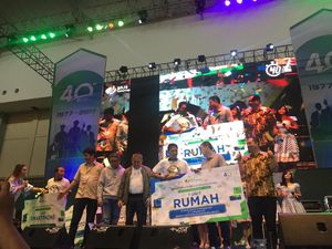 Sekuriti Beruntung Pemenang Rumah Rp 300 Juta