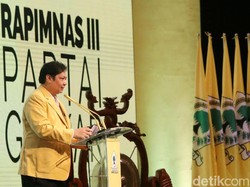 Airlangga Dukung Penuh Jokowi Naikkan Pangkat Megawati