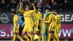 Foto: Serbuan Kura-kura Ninja dalam Perayaan Gol PSG