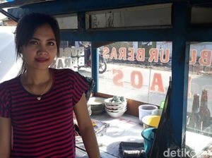 Video: Penjual Bubur Ini Jadi Perbincangan di Medsos, Katanya Cantik
