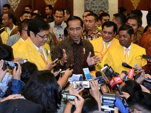 Saat Jokowi Petakan Faksi yang Ada di Golkar