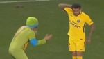 Foto: Serbuan Kura-kura Ninja dalam Perayaan Gol PSG