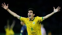 Hanya tampil sekali di Piala Dunia 2002 saat Brasil jadi juara dunia, Kaka lantas jadi andalan Selecao di Piala Dunia 2006 (Alex Livesey/Getty Images)