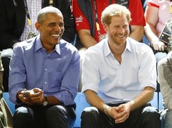 Saat Pangeran Harry Gugup Wawancarai Barack Obama