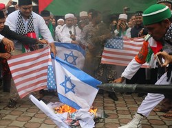 Ada Demo Massa Bela Palestina, KFC hingga Hotel di Aceh Dijaga Polisi