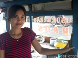 Penjual Bubur Cantik yang Disorot Warganet Pernah Kerja SPG