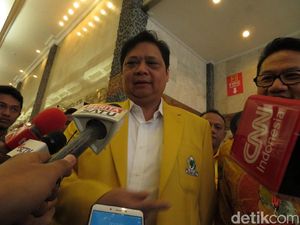 Pidato di Rapimnas, Airlangga: Golkar akan Papan Atas Lagi!