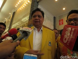 Pidato di Rapimnas, Airlangga: Golkar akan Papan Atas Lagi!