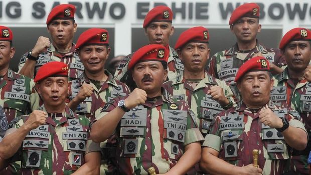Panglima TNI Resmikan Empat Kesatuan Baru di Sorong