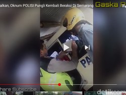 Viral Oknum Polisi Peras Pemotor di Semarang, Polda Jateng: Sel!