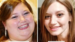15 Transformasi Wajah Wanita Pasca Berat Badan Turun Drastis,  Beda Banget!