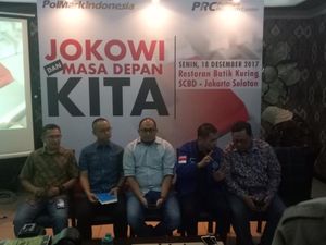 Survei PolMark: Elektabilitas Jokowi 50,2% dan Prabowo 22%