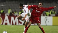 Dietmar Hamann merupakan salah satu pemain penggati dalam final Liga Champions 2005. Dia kini aktif sebagai pundit yang banyak tampil di TV dan radio Inggris serta Jerman. (Ben Radford/Getty Images)
