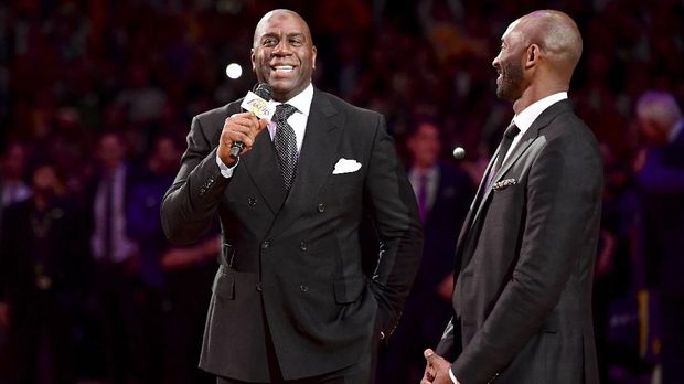 Rivalitas dengan Larry Bird, Perayaan Sukses Magic Johnson