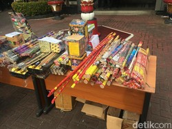 Jelang Akhir Tahun, Polisi Sita 1.311 Petasan di Jakarta Pusat