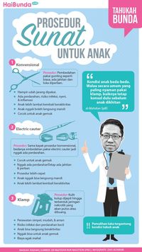 Prosedur sunat untuk anak