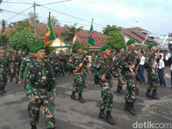 Jalan Kaki 250 KM, TNI AD di Jateng Peringati Hari Juang Kartika