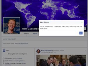 Akhirnya, Akun Facebook Zuckerberg Bisa Diblokir