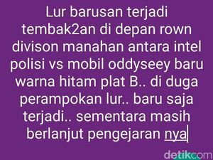 Ada Kabar Terjadi Baku Tembak di Jalanan Solo, Seperti Apa Faktanya? Ada Kabar Terjadi Baku Tembak di Jalanan Solo, Seperti Apa Faktanya?