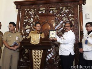 Sandi Bertemu Kepala BNN DKI Bahas Jakarta Darurat Narkoba