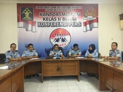 Ini Jumlah Izin Tinggal yang Dikeluarkan Imigrasi Blitar Selama 2017