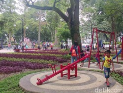 Ini Wajah Baru Taman Dewi Sartika dan Badak di Bandung