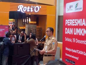 Anies-Sandi dan Menkominfo Resmikan Mayestik Jadi Pasar Digital