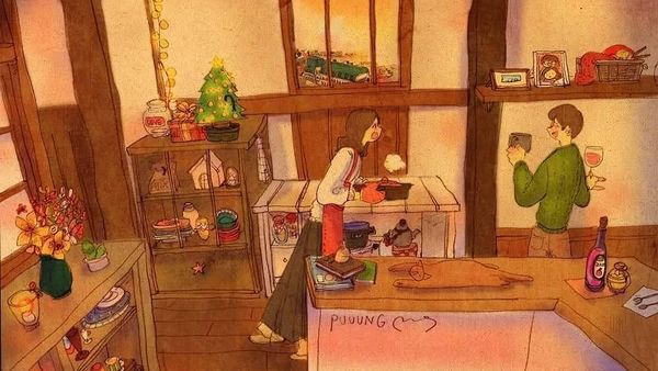 10 Foto Ilustrasi yang Gambarkan Cara Sederhana Buat Pasangan Bahagia