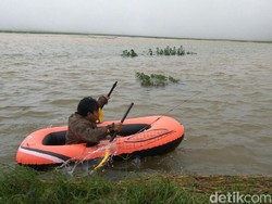Di Banjarnegara, Sawah Mendadak Berubah Jadi Danau