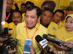Nurdin Halid Dukung Rencana Penghapusan Ketua Harian Golkar