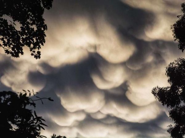 Foto: Awan Mammatus yang Jadi Sorotan di Langit Melbourne