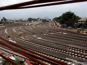 Penampakan Terkini Pembangunan Depo Lokomotif Cipinang