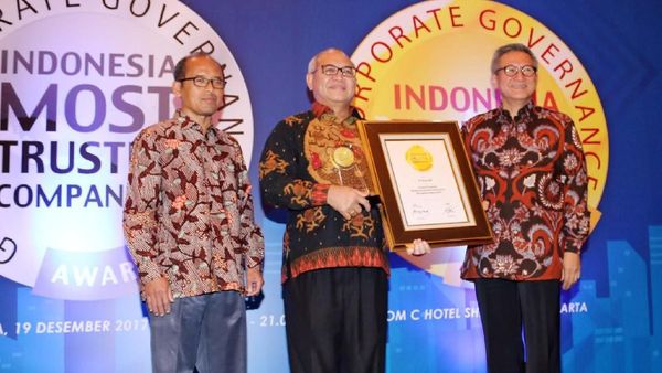 Penghargaan untuk Perusahaan Terpercaya