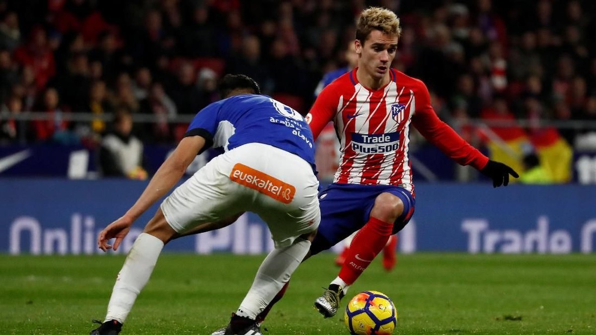 Antoine Griezmann diincar Barcelona (Juan Medina/Reuters)