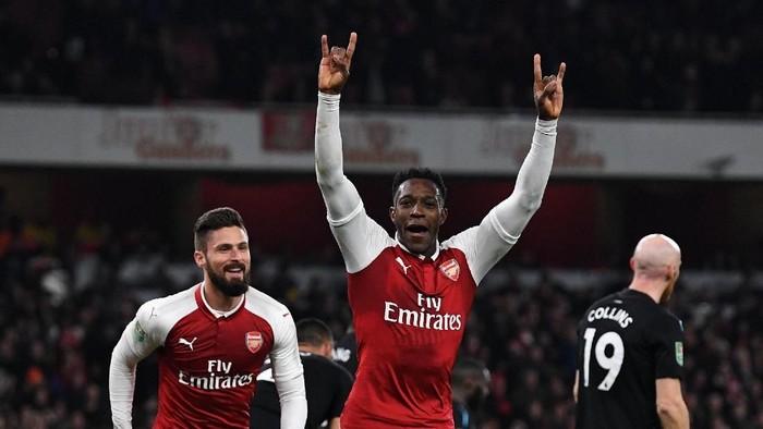 Gol Tunggal Welbeck Antar Arsenal ke Semifinal
