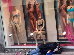 Tunawisma di Frankfurt Harus Bayar Denda Kalau Tidur Sembarangan