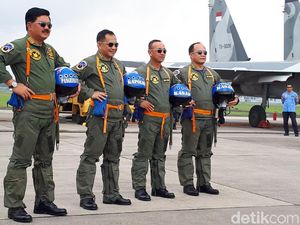 Cerita Marsekal Hadi Kagetkan Kapolri-KSAD-KSAL Saat Sukhoi Mendarat