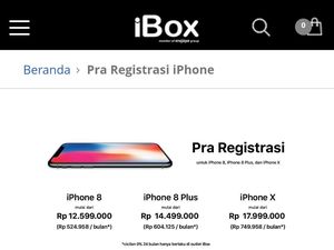 Ini Harga iPhone X dan iPhone 8 di Indonesia Ini Harga iPhone X dan iPhone 8 di Indonesia