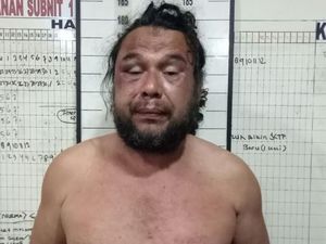 Pukuli Pria dan Curi Motor Driver Ojek Online, Bule Dibekuk Polisi