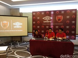 Resmi, PSM Disponsori Umbro