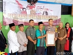 Jaga Nilai Toleransi, Kapolres Malang Deklarasi Desa Keberagaman