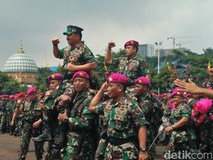 Panglima TNI: Marinir Petarung Hebat, Junjung Tinggi Netralitas